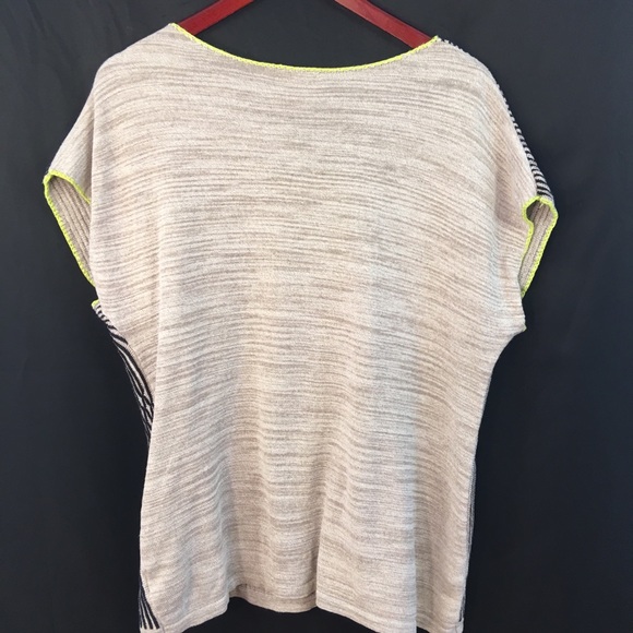 Coldwater Creek S/S Sweater Top XL 16 Textured - Picture 5 of 5